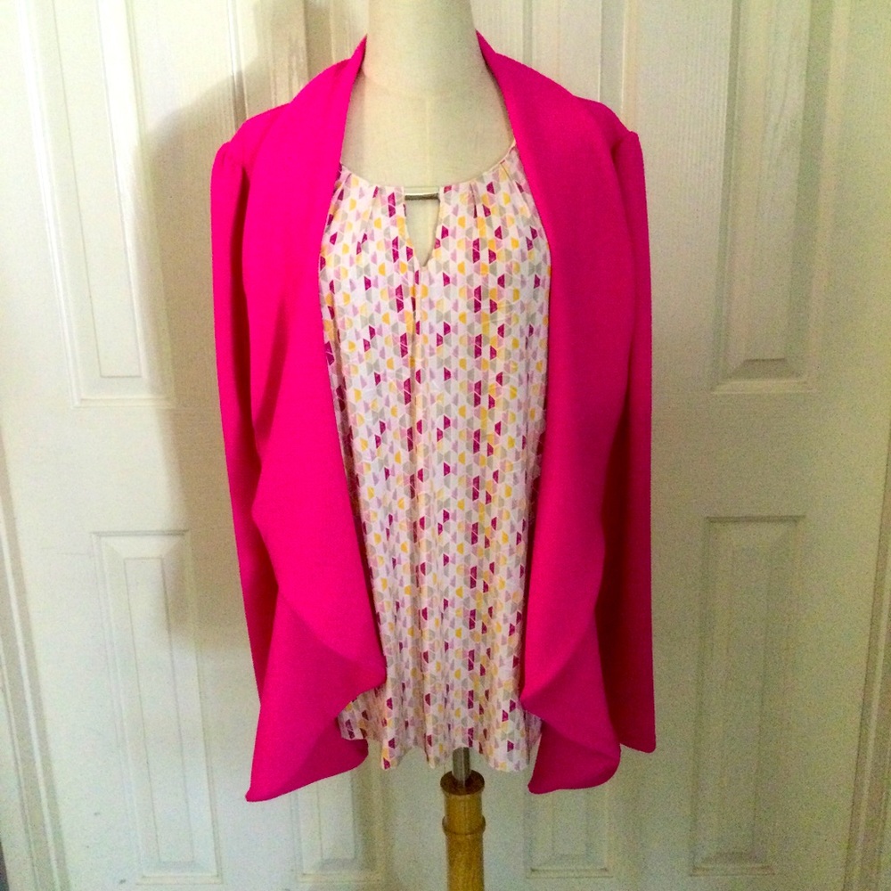 Pink NWOT Light Weight Jacket 2X